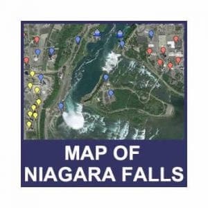 niagara falls map